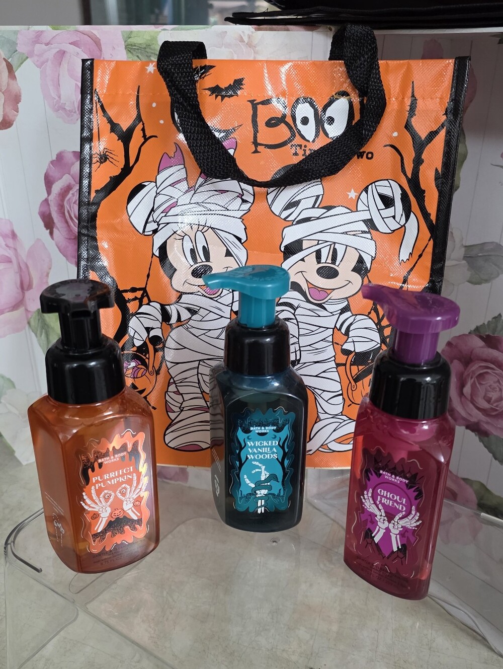 BBW Pumpkin + Vanilla Woods + Ghoul Friend + Tote Bag